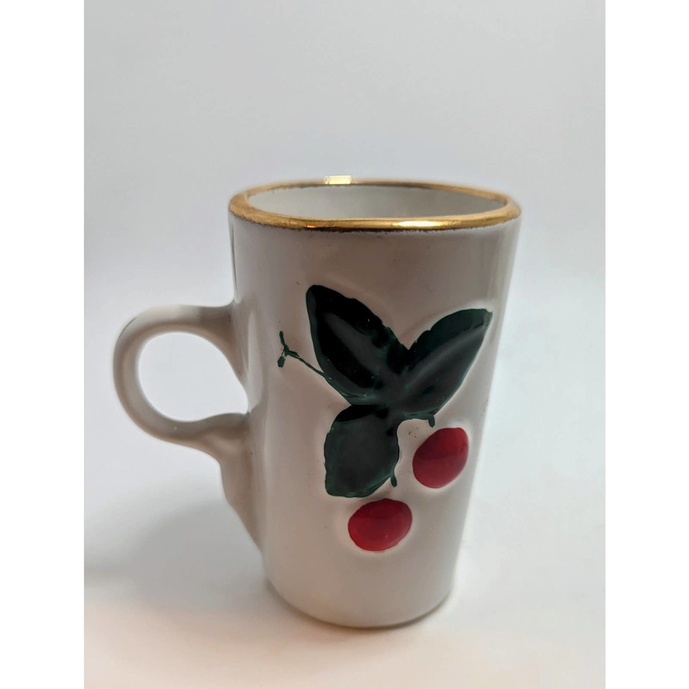 Vtg Urban Outfitters Discontinued Love Dose Candle Holder Cup Cherry Shot Glass
